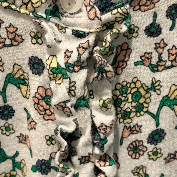 Floral Ruffle Blouse - Picture 4 of 5